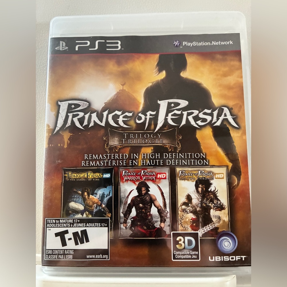 Prince of Persia Trilogy HD 2011 Sony Playstation 3 PS3 CIB Complete Tested